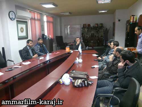 جلسه ستاد اکران جشنواره عمار در شهرستان کرج